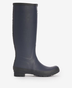 Barbour Abbey Wellington Boots Mørkeblå | BABO89921