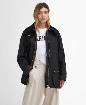 Barbour Allerston Waxed Jacket Sort | BABO89243