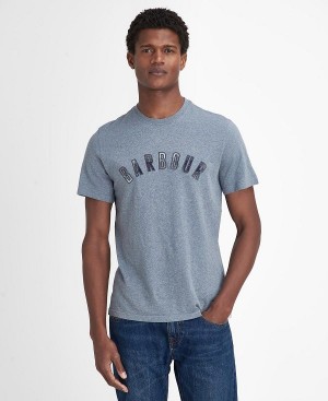 Barbour Ancroft T-shirt Grå | BABO88397