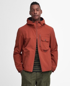 Barbour Angler Showerproof Jacket Rød | BABO87451