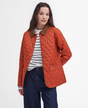 Barbour Annandale Quilted Jacket Rød | BABO89330