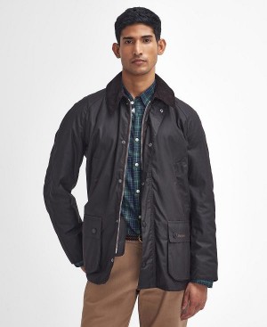 Barbour Ashby Waxed Jacket Sort | BABO87249