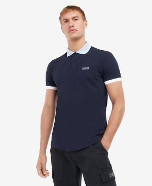 Barbour B.Intl Howall Polo Shirt Sort | BABO88017