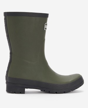 Barbour Banbury Wellington Boots Olivengrøn | BABO89916