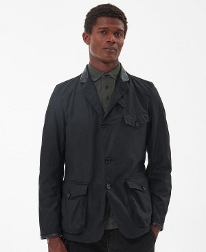 Barbour Beacon Sports Wax Jacket Olivengrøn | BABO87167