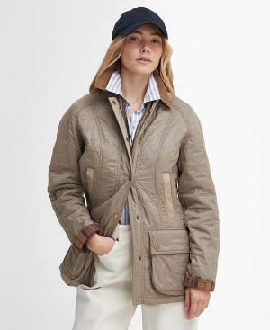 Barbour Beadnell Polarquilt Jacket Brune Brune | BABO89325