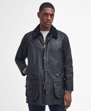 Barbour Beaufort® Waxed Jacket Sort | BABO87171