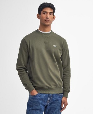 Barbour Beckhill Sweatshirt Olivengrøn | BABO88628