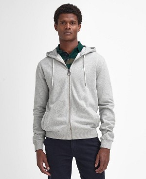 Barbour Beckhill Zip-up Hoodie Grå | BABO88473