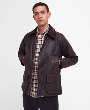 Barbour Bedale® Waxed Jacket Sort | BABO87184