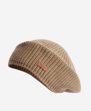 Barbour Beldon Beret Beige | BABO90050