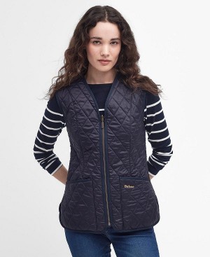 Barbour Betty Fleece Liner Mørkeblå | BABO89423