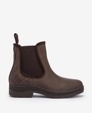 Barbour Birch Chelsea Boots Brune | BABO89883