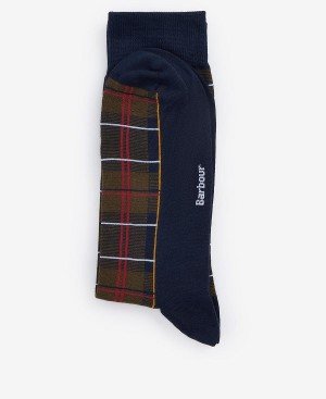 Barbour Blyth Socks Mørkeblå | BABO89136