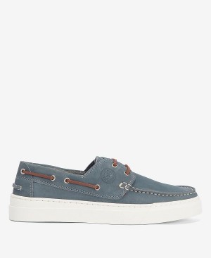 Barbour Bosun Shoes Blå | BABO88905