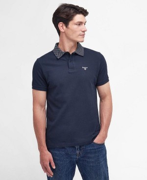 Barbour Bothain Polo Shirt Mørkeblå | BABO88062