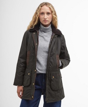 Barbour Bower Wax Jacket Olivengrøn | BABO89208