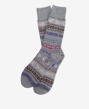 Barbour Boyd Socks Mørkeblå | BABO89148