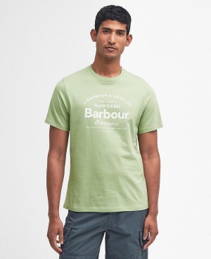 Barbour Brairton T-shirt Grøn | BABO88352