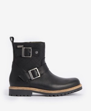 Barbour Bramble Double Buckle Boots Sort | BABO89887