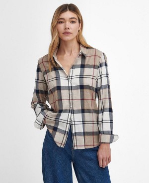 Barbour Bredon Regular Long-sleeved Shirt Flerfarvede | BABO89501