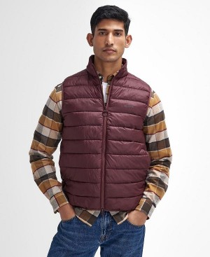 Barbour Bretby Gilet Bordeaux | BABO87578