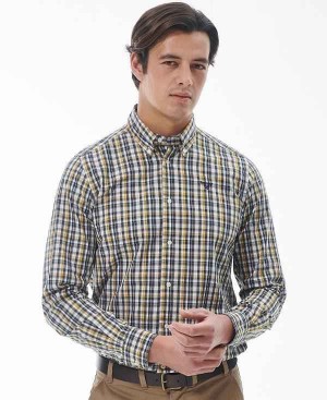 Barbour Chaseton Tailored Shirt Grå | BABO87590