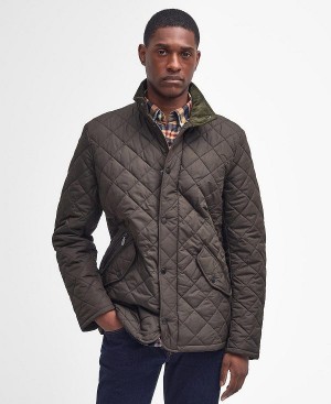 Barbour Chelsea Sportsquilt Jacket Olivengrøn | BABO87307