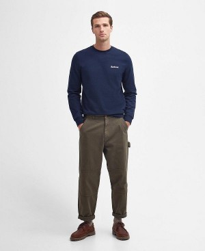 Barbour Chesterwood Work Trousers Dyb Grå | BABO88765