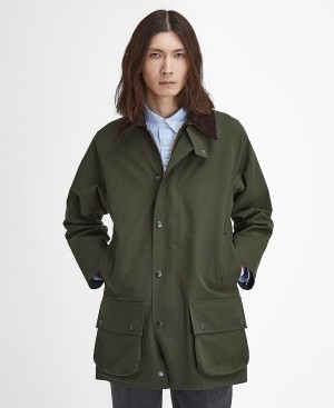 Barbour Classic Beaufort Showerproof Jacket Grøn | BABO87448