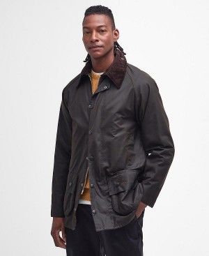 Barbour Classic Beaufort® Waxed Jacket Olivengrøn | BABO87214