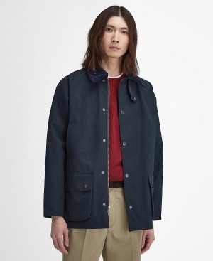 Barbour Classic Bedale Showerproof Jacket Mørkeblå | BABO87452