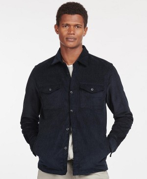 Barbour Cord Overshirt Olivengrøn | BABO87638