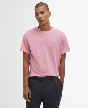 Barbour Cotton T-shirt Blå | BABO88271