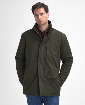 Barbour Cranston Waterproof Jacket Grøn | BABO87414