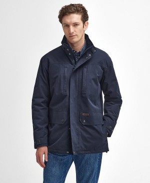 Barbour Cranston Waterproof Jacket Mørkeblå | BABO87415