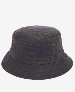 Barbour Darwen Wax Sports Hat Tartan | BABO89076