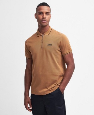 Barbour Dean Polo Shirt Brune | BABO88071