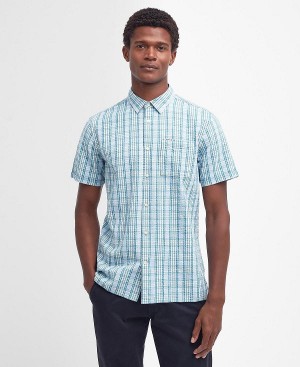 Barbour Deanfield Regular Shirt Blå | BABO87759