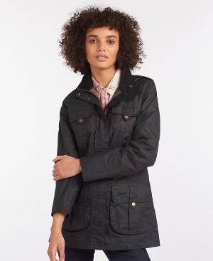 Barbour Defence Lightweight Waxed Jacket Sort | BABO89187