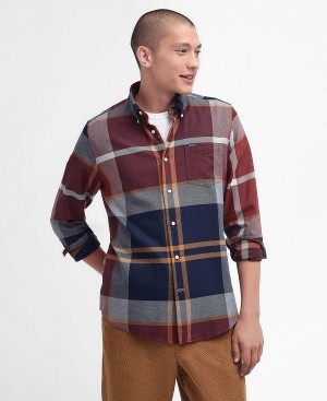 Barbour Dunoon Tailored Shirt Flerfarvede | BABO87669