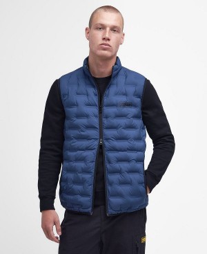 Barbour Edge Gilet Dyb Blå | BABO87537