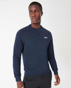 Barbour Essential Crew Sweat Mørkegrå | BABO88434