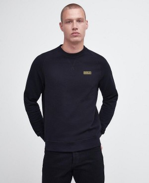 Barbour Essential Logo Sweatshirt Sort | BABO88431