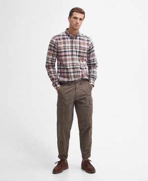 Barbour Essential Ripstop Cargo Trousers Khaki | BABO88766