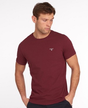 Barbour Essential Sports T-shirt Blå | BABO88274