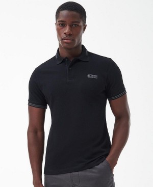 Barbour Essential Tipped Polo Sort | BABO88055