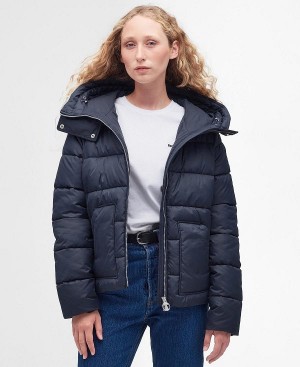 Barbour Ferndale Quilted Jacket Mørkeblå | BABO89287