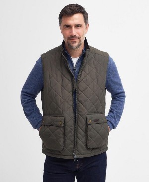 Barbour Fernwood Gilet Mørkeolivengrøn | BABO87551