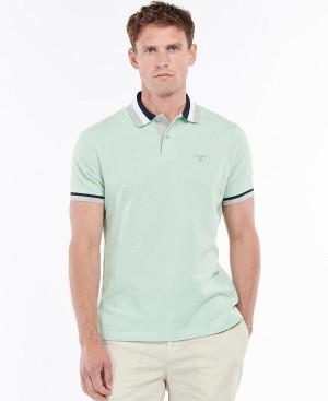 Barbour Finkle Polo Shirt Grøn | BABO88024